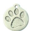 Médaille personnalisée pour chien Ronde