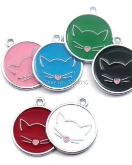 médaille personnalisée pour chat ronde médaille personnalisée pour chat ronde