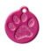 Médaille personnalisée pour chien Ronde