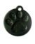 Médaille personnalisée pour chien Ronde