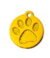 Médaille personnalisée pour chien Ronde