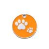Médaille personnalisée pour chat - Motif pattes