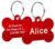 Médaille personnalisée pour chien Os