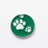 Médaille personnalisée pour chat - Motif pattes