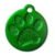 Médaille personnalisée pour chien Ronde