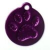Médaille personnalisée pour chien Ronde