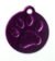 Médaille personnalisée pour chien Ronde