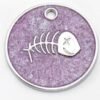 Médaille personnalisée pour chat - Poisson