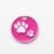 Médaille personnalisée pour chat - Motif pattes