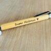 Stylo à bille personnalisé​ en bambou