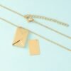 Pendentif personnalisé​ lettre d'amour