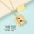 Pendentif personnalisé​ lettre d'amour