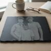 dessous de verre en ardoise personnalisés photo.
