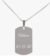 Pendentif homme ou femme  Personnalisé photo et texte verso