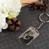 Porte clé homme ou femme  Personnalisé photo et texte verso